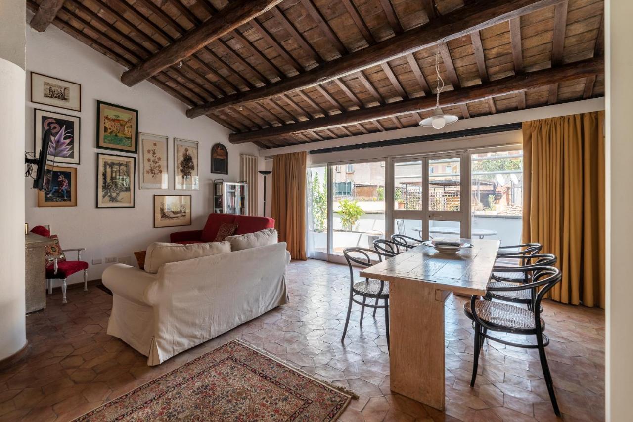 Banchi Vecchi Apartment With Terrace روما المظهر الخارجي الصورة